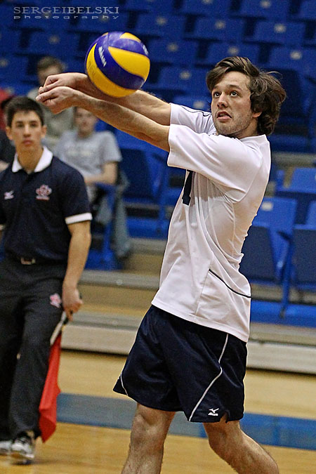 mount royal university volleyball sergei belski photo