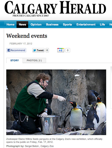 calgary zoo sergei belski photo