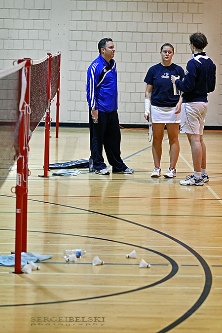 mount royal university badminton sergei belski photo