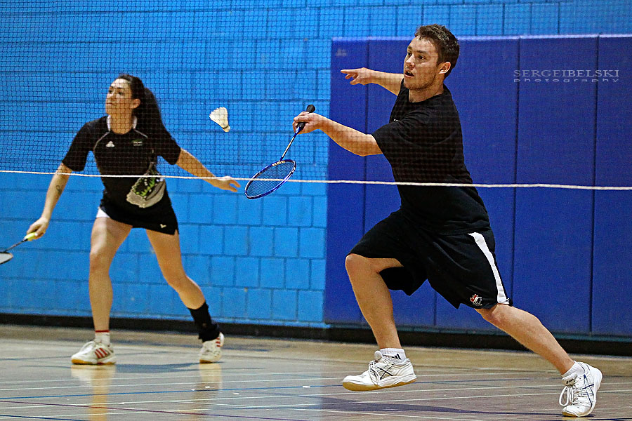 mount royal university badminton sergei belski photo