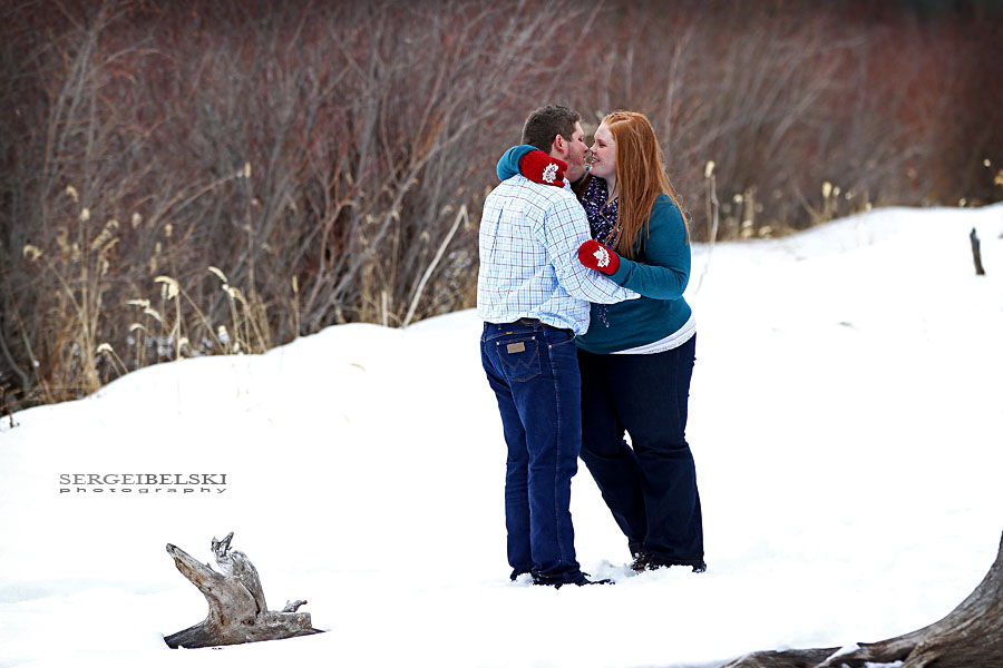 banff engagement photo