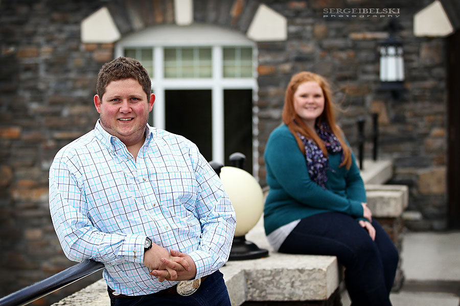 banff engagement photo