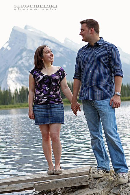 engagement banff sergei belski photo