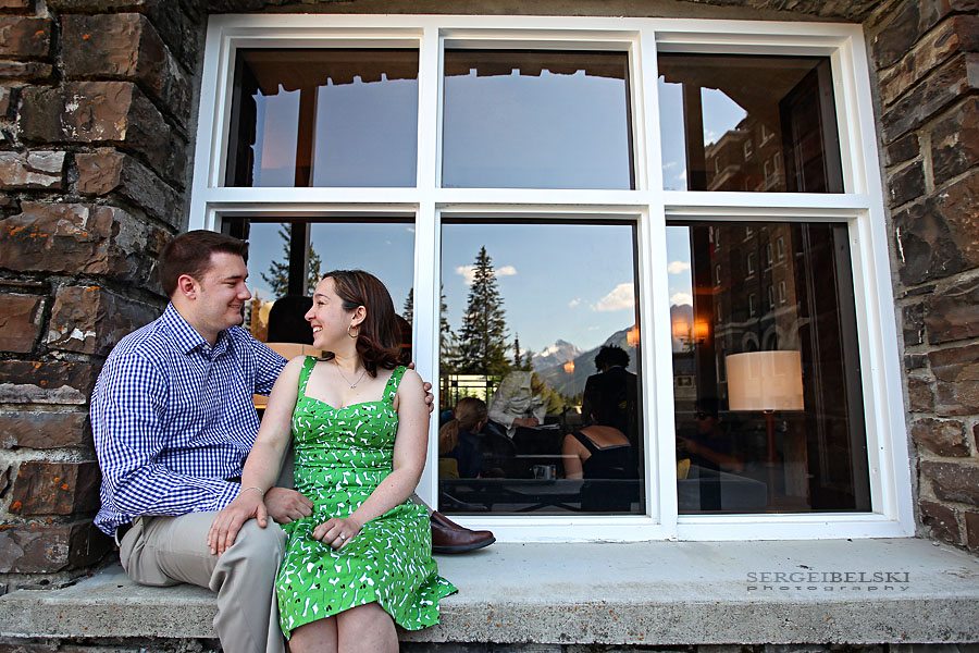 engagement banff sergei belski photo