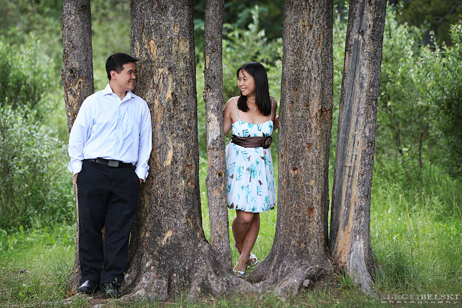 engagement bragg creek sergei belski photo