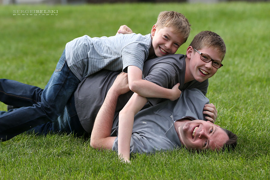 family sergei belski photo