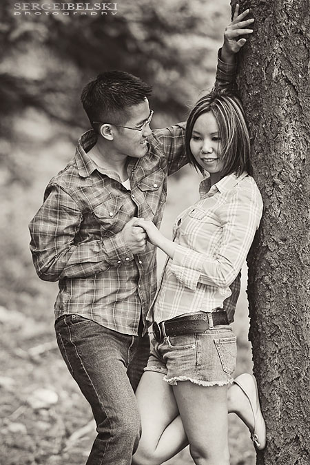 engagement banff sergei belski photo