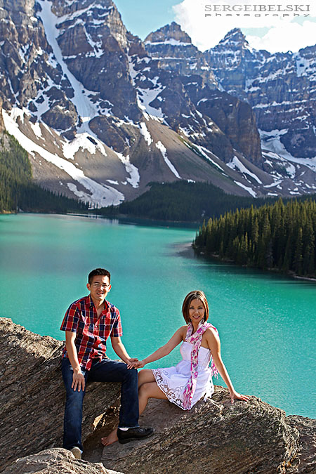 engagement banff sergei belski photo