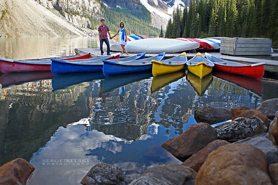 engagement banff sergei belski photo