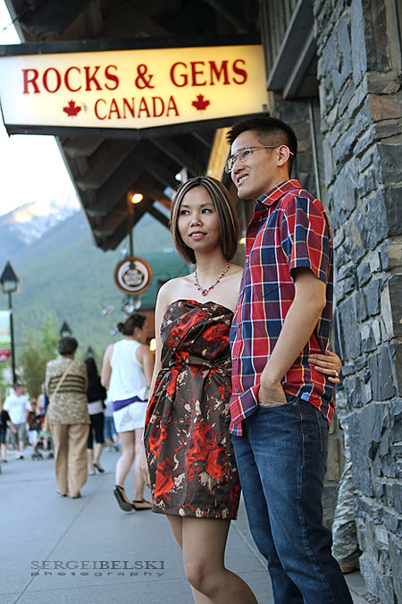 engagement banff sergei belski photo