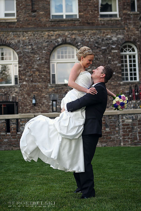banff wedding photo