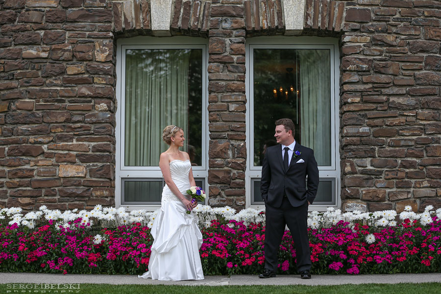 banff wedding photo