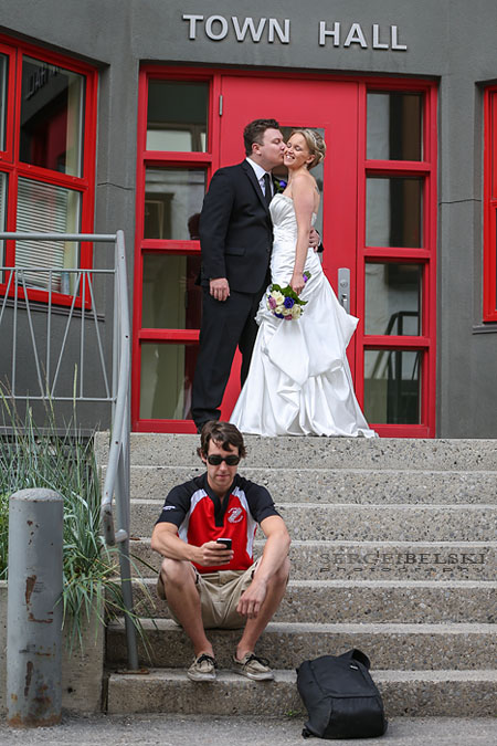 banff wedding photo