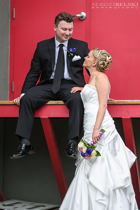 banff wedding photo