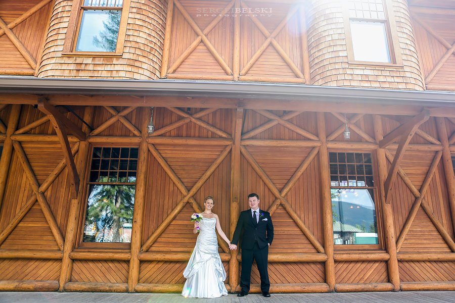 banff wedding photo