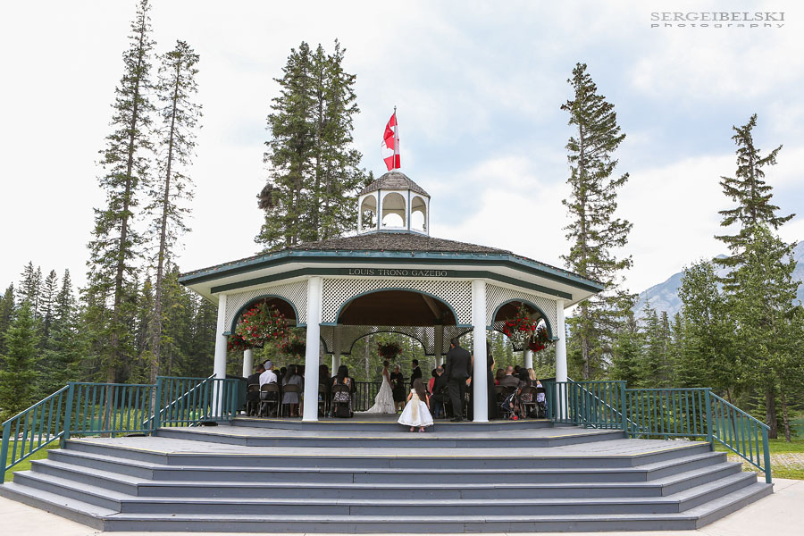 banff wedding photo