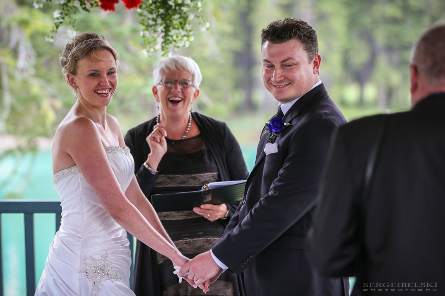banff wedding photo