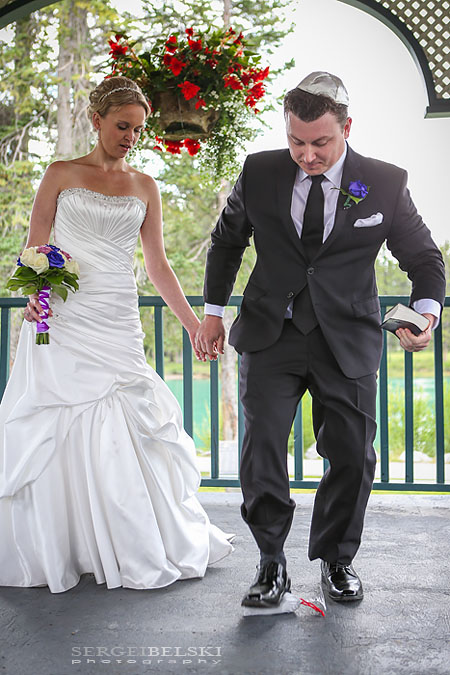 banff wedding photo