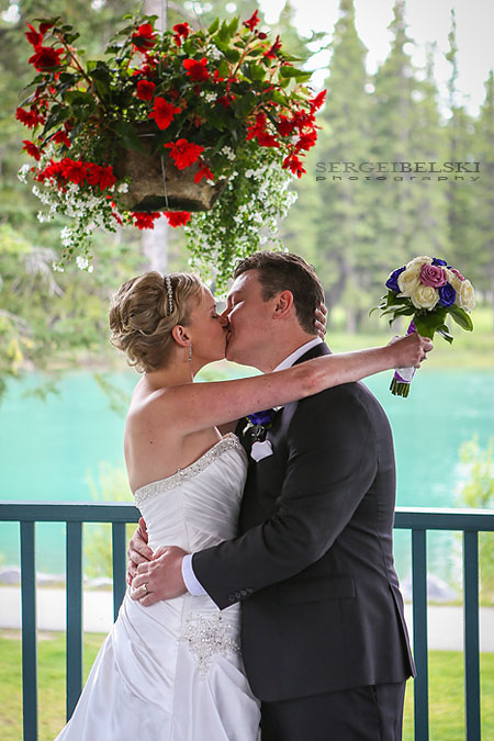 banff wedding photo