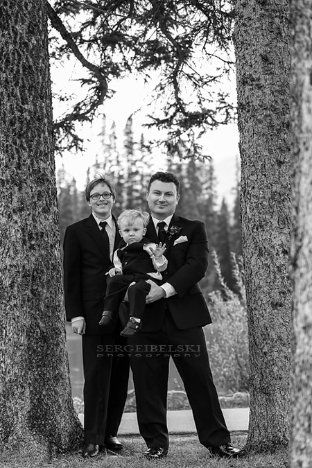 banff wedding photo