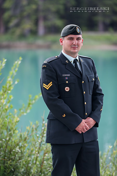 banff wedding photo