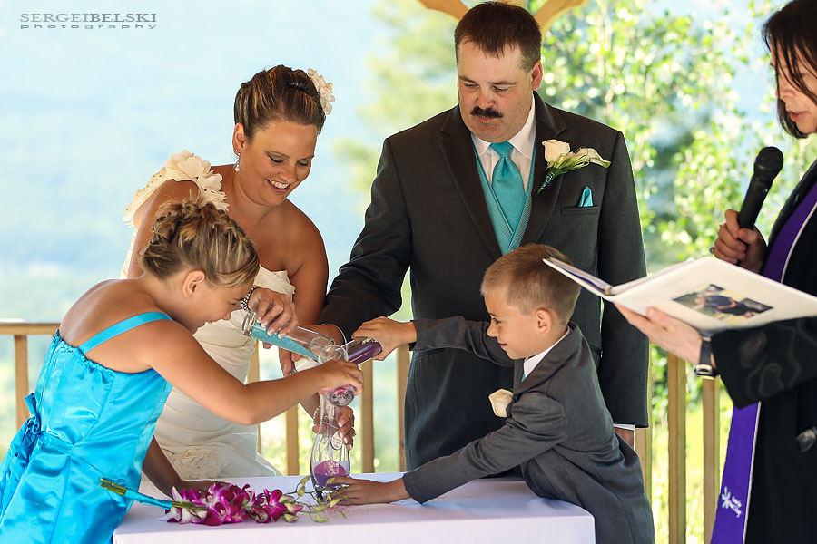 canmore wedding photo