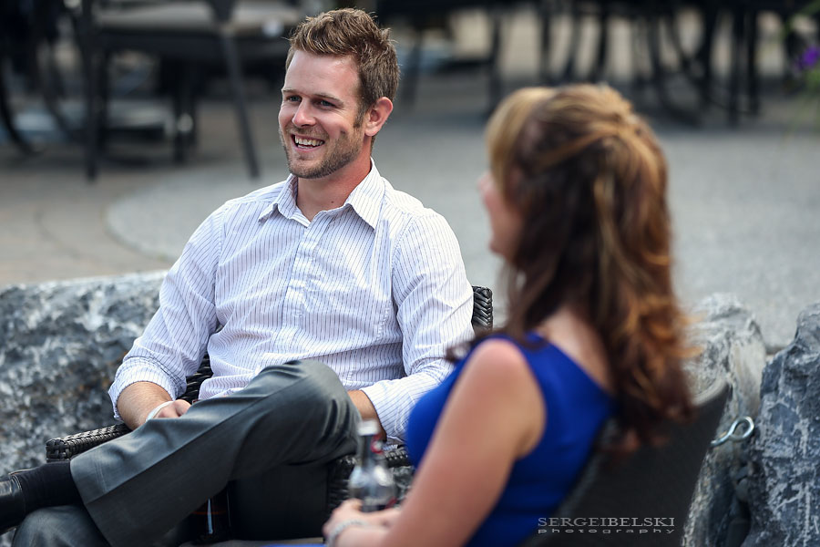 canmore wedding photo