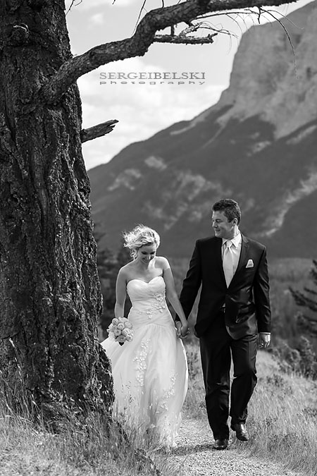 bridal photo shoot banff sergei belski photo