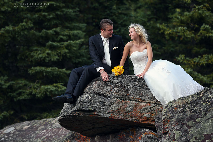 bridal photo shoot banff sergei belski photo
