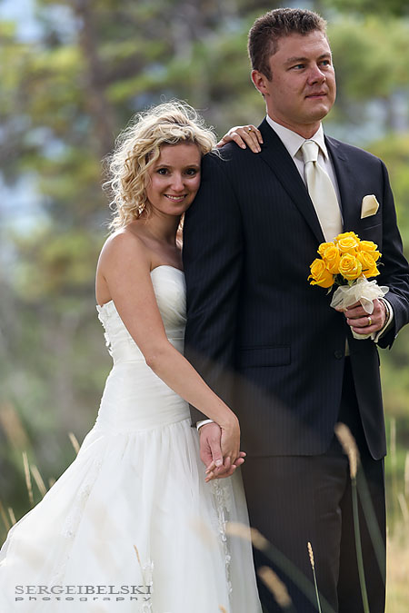 bridal photo shoot banff sergei belski photo