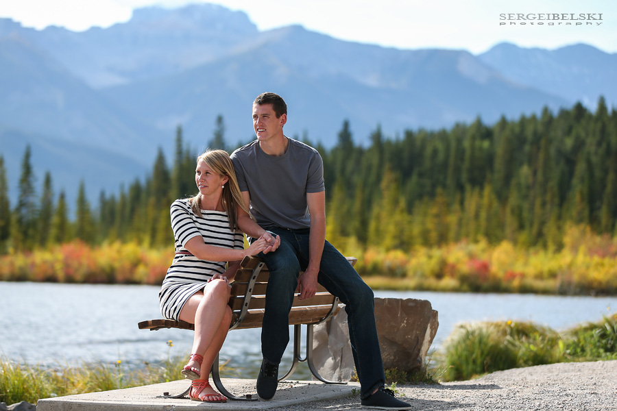 engagement photo shoot banff sergei belski photo