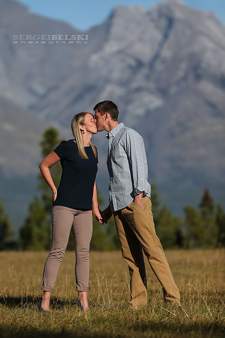 engagement photo shoot banff sergei belski photo