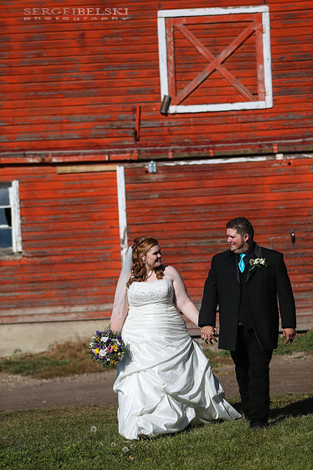 red deer wedding photo
