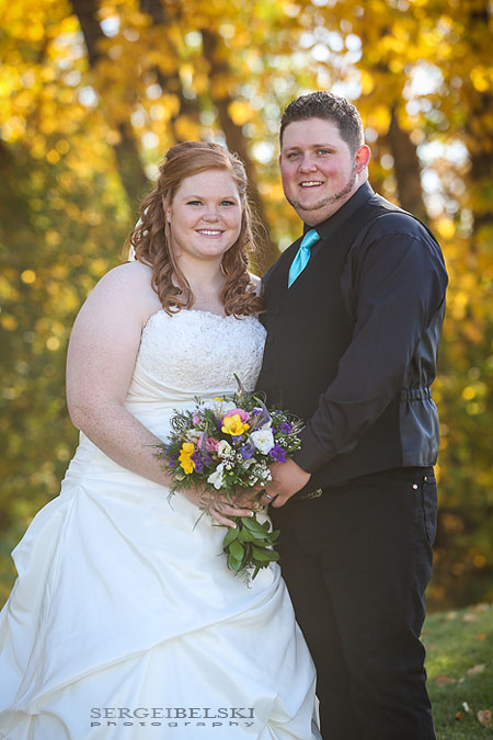 red deer wedding photo