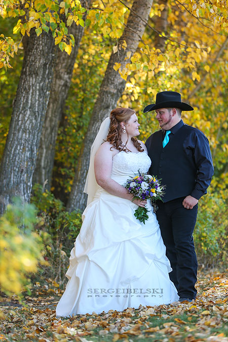 red deer wedding photo