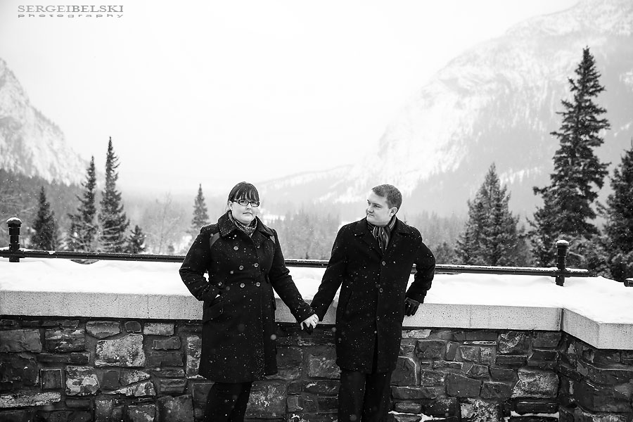 engagement banff sergei belski photo