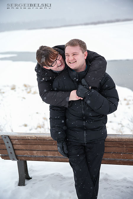 engagement banff sergei belski photo