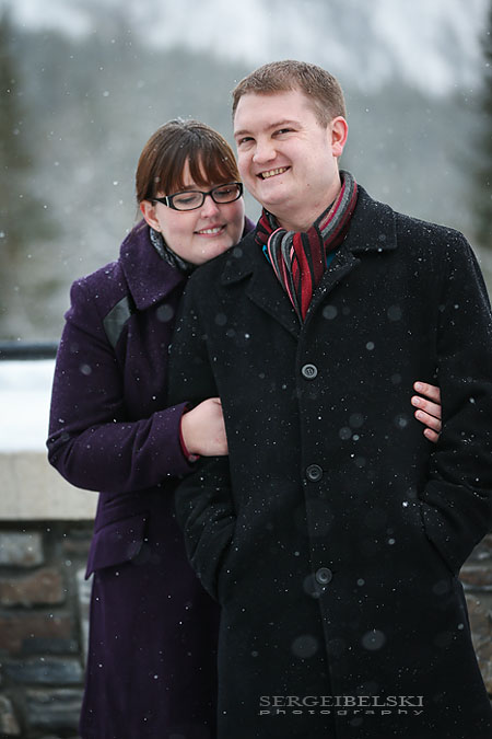 engagement banff sergei belski photo
