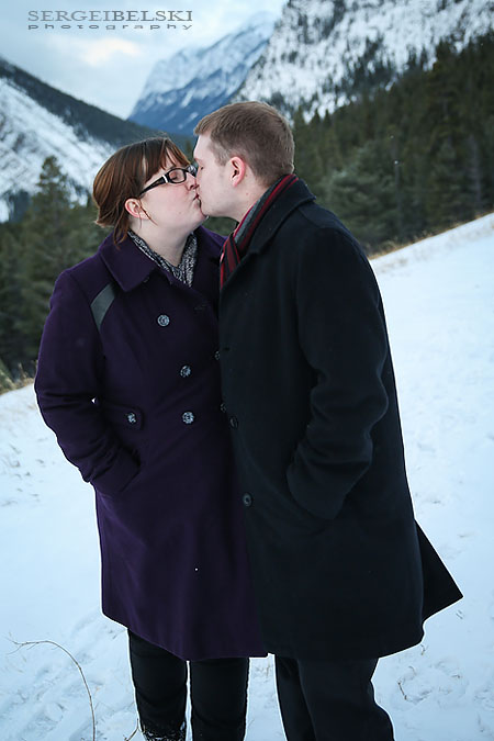 engagement banff sergei belski photo