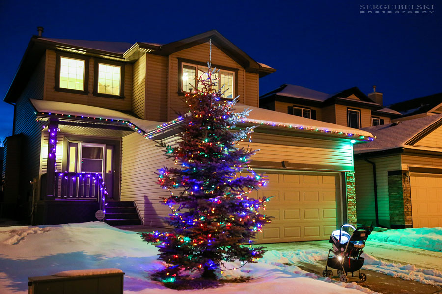 christmas home photo