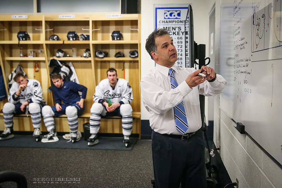 mount royal university hockey sergei belski photo