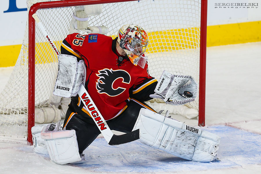nhl hockey calgary flames vs colorado avalanche sergei belski photo
