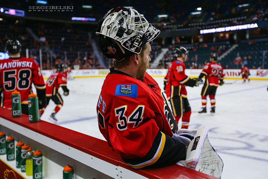 nhl hockey calgary flames vs phoenix coyotes sergei belski photo