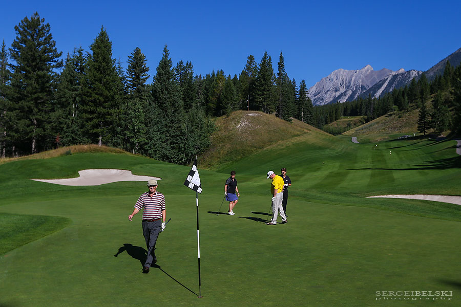 stmu golf tournament canmore silvertip sergei belski photo