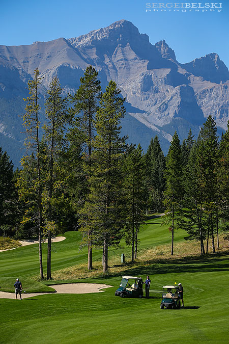 stmu golf tournament canmore silvertip sergei belski photo