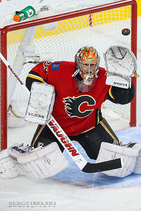nhl hockey calgary flames vs montreal canadiens sergei belski photo