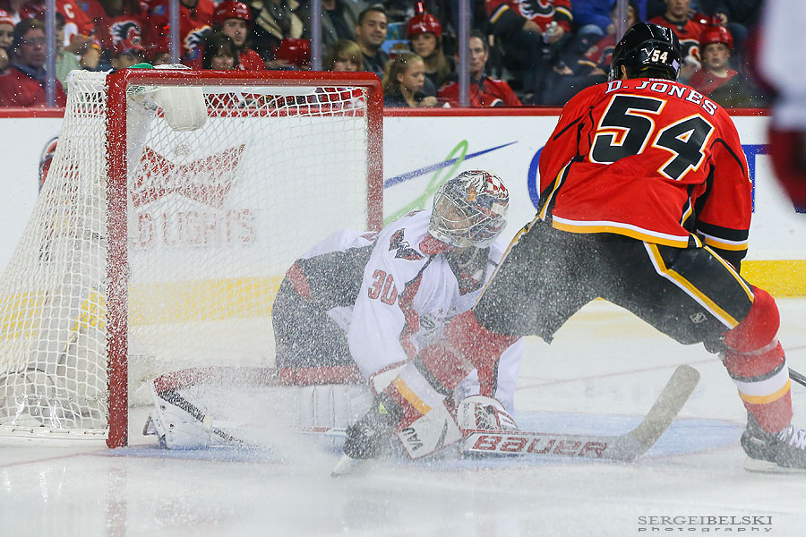 nhl hockey calgary flames vs washington capitals sergei belski photo