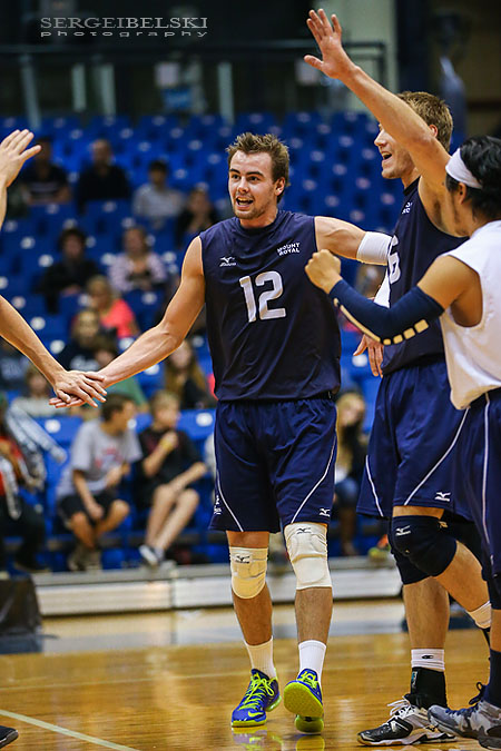 mount royal university volleyball sergei belski photo
