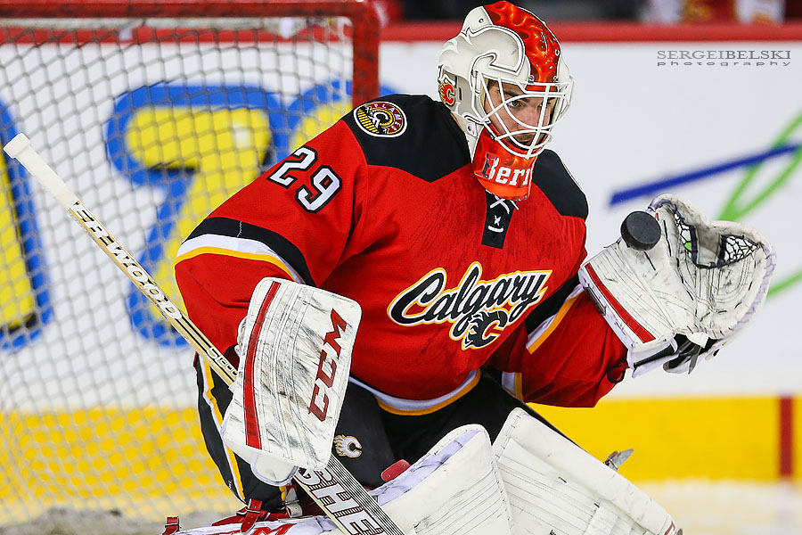 nhl hockey calgary flames vs edmonton oilers sergei belski photo