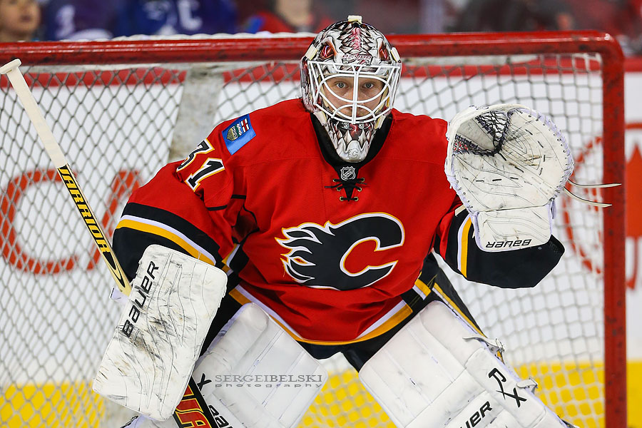 nhl hockey calgary flames vs toronto maple leafs sergei belski photo